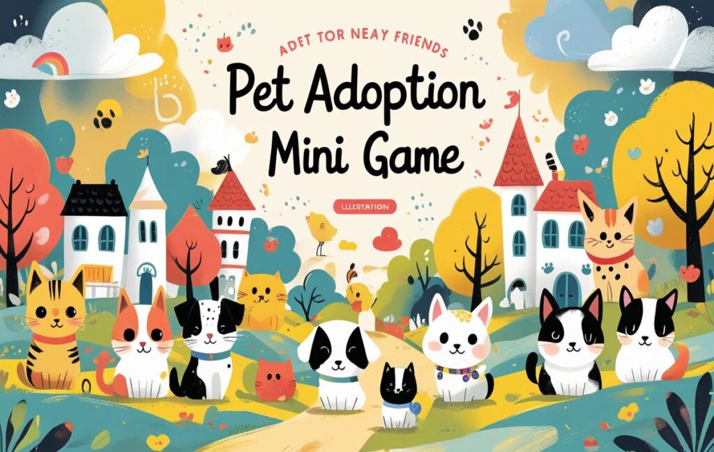 Pet Adoption Mini Game 35 Pet Adoption Mini game